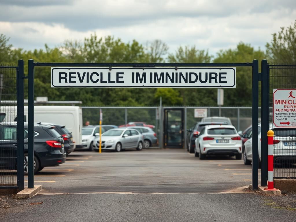 Entrée fourrière municipale