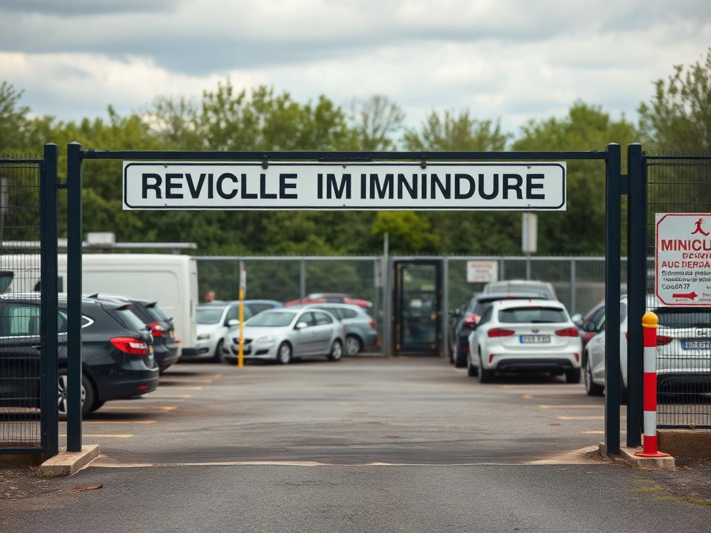 Entrée fourrière municipale